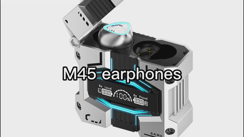 AUDÍFONOS GAMER M45 - SONIDO HIFI + POWER BANK INTEGRADO