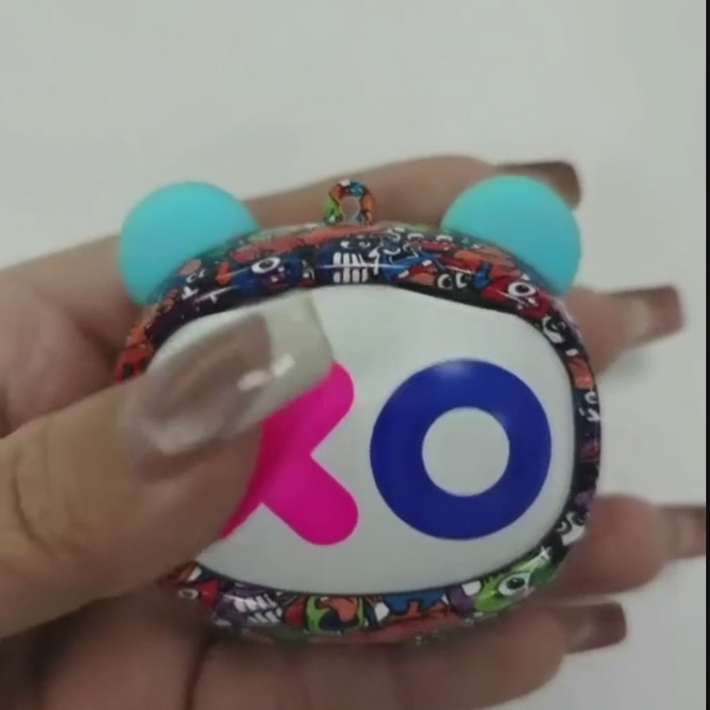 AUDÍFONOS INALÁMBRICOS CUTE MONSTER ROLLING FACE